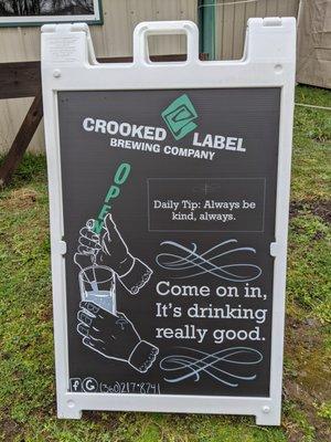 Crooked Label