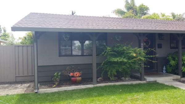 Even matched my gray house.  I love it!! They have other colors but I chose the ones that would match the house.