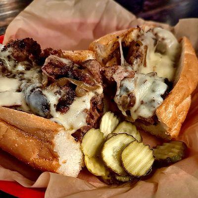 Smoked Brisket Cheesesteak