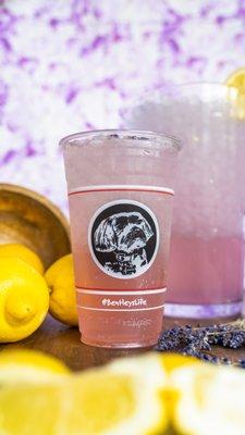 Sparkling Lavender Lemonade! Also available with RISQ Energy.