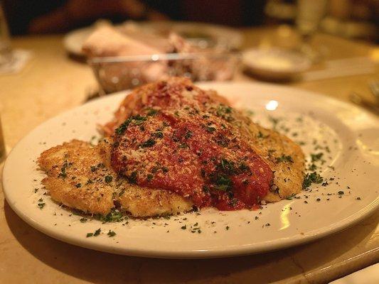 Crusted Chicken Romano