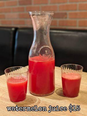 Watermelon juice