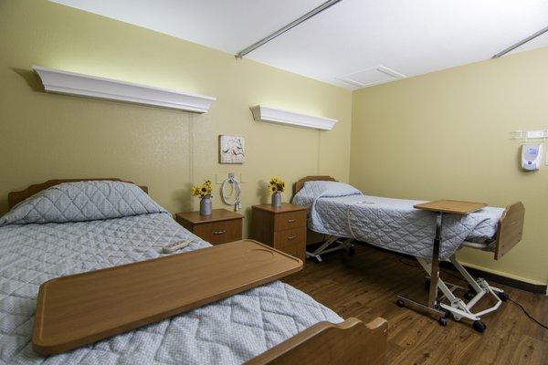 Semi- Private Resident Room on Long- Term Care Wing