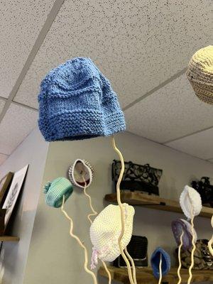 Hand made beanies and hats