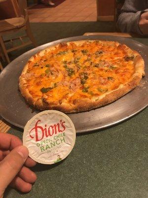 Duke city and green chile ranch ! Delicious !