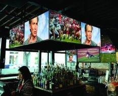 Commercial Audio Video Installation - Restaurant