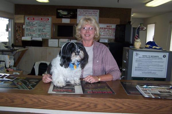 Bonnie and "Gizmo"