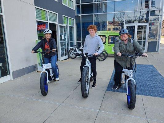 Renting electric bikes! Awesome experience!