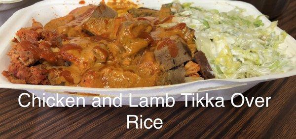 Combo Tikka Over Rice (March 2019, $11.00)