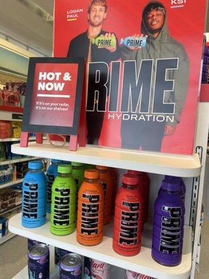 Hot new drinks, prime hydration!