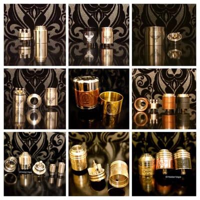 All authentic RBA and RDA are available here at #hiddenvape either your looking for performance, quality, flavor & style!