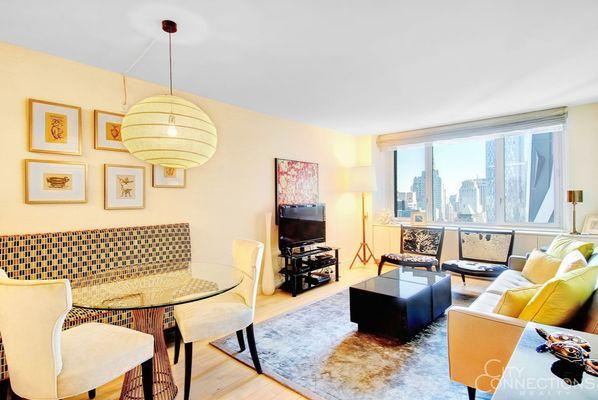 Come check out this high floor -Beautiful Furnished 2BR off "Billionaire’s Row "  43K - The Sheffield http://www.ccrny.com/sales/2163