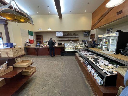 inside - baked goods area