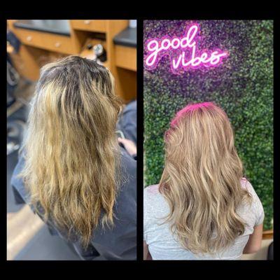 Need highlights? And a fresh toner? We got it covered! Color by Holli. Call 9106306030 to get yourself ready for Spring. #locallyownedandope