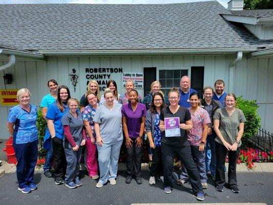 2021 Mainstreet Award Best Veterinary Clini Winner!