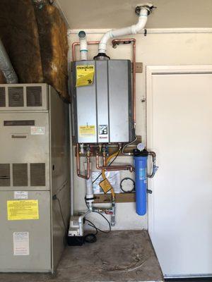 Rinnai Tankless Install