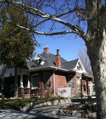 Happy re-roofing client in the Avenues in Salt Lake City, UT