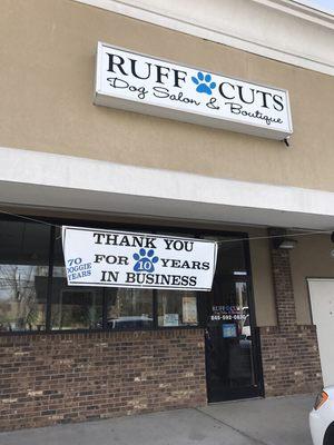 2017 marks 10 years in business for Ruff Cuts! Thank you!!