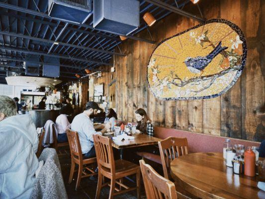 Indoor dining room