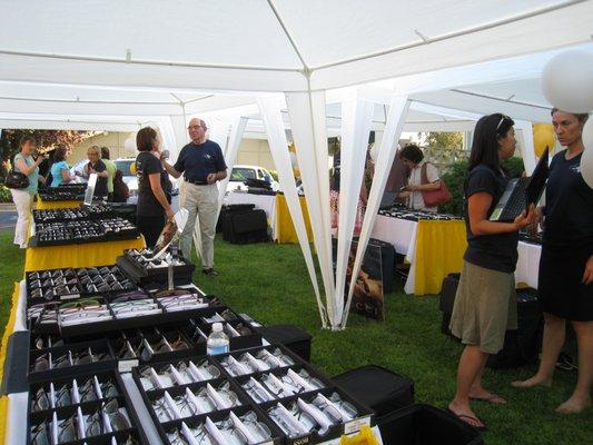 Our Annual Frame Faire! Thousands of frames to choose from, great music, food, and lots of fun!