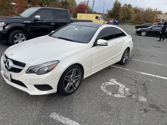 Mercedes E400 Coupe