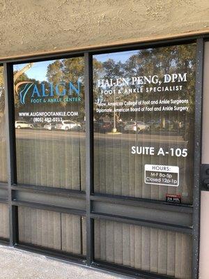 New signage outside of our office to help you find us in Camarillo, CA!