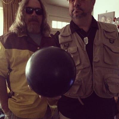 THE DUDE and WALTER now ROLL at NORWIN BOWL.......