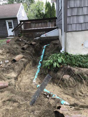 sewer line replacement