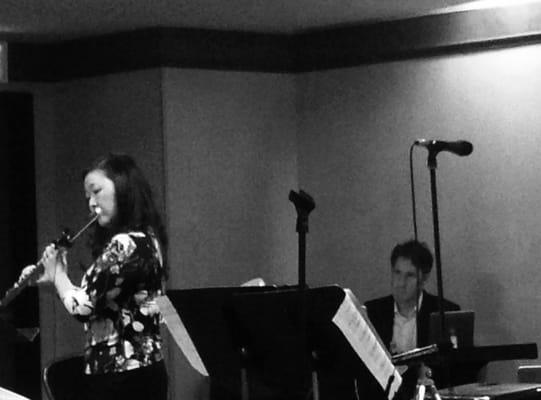 Composer in Residence Jonathon Kirk and Artistic Director/flute Jennie Brown premiering Wraith for flute and electronics in Washington D.C.