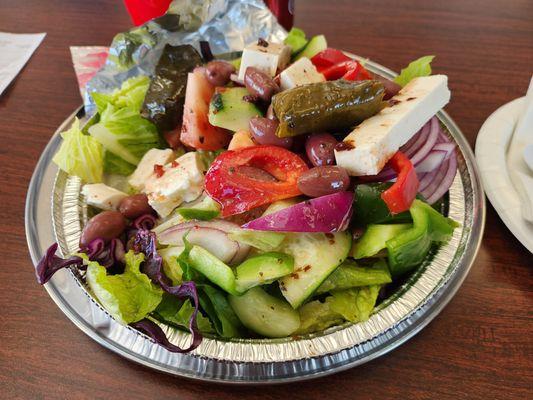 "small" Greek salad