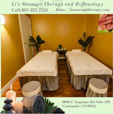 A couple's massage is just like any other massage service, 
but you and your partner receive the massage at the same time, 
o...