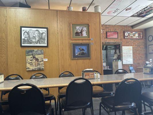 Dining area