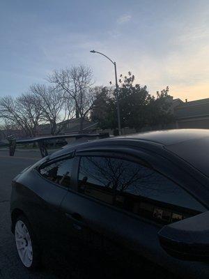 2016 honda civic window tint (20%)