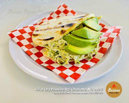 Venezuelan Arepas for breakfast!