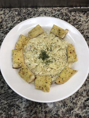 Chicken fettuccine alfredo