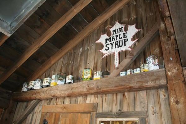 inside the sugaring room