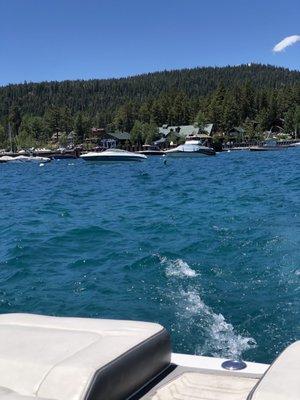 Summer day on the water. Thank you Tahoe City Marina!