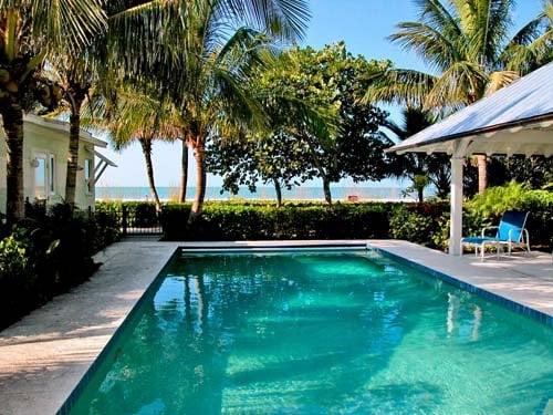 Poolside on Anna Maria Island, FL