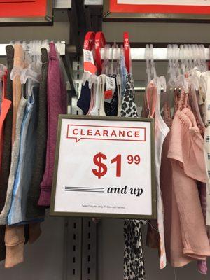 Clearance deals!