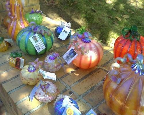 Glass Pumpkin Harvest