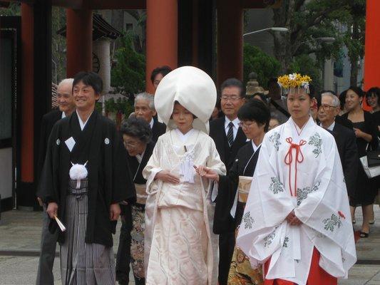 Ceremony in Japan.