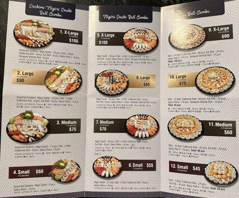 Take out menu, p2