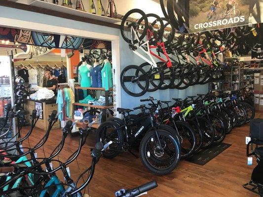 A look at our lineup of Mountain Bikes!