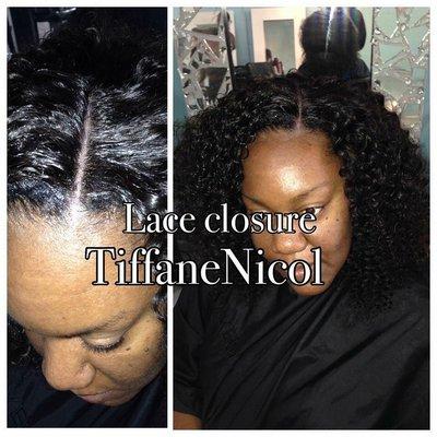 Full Sewin with lace closure