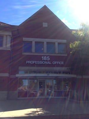 Entrance to Medical offices