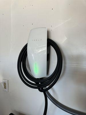 Tesla wall charger