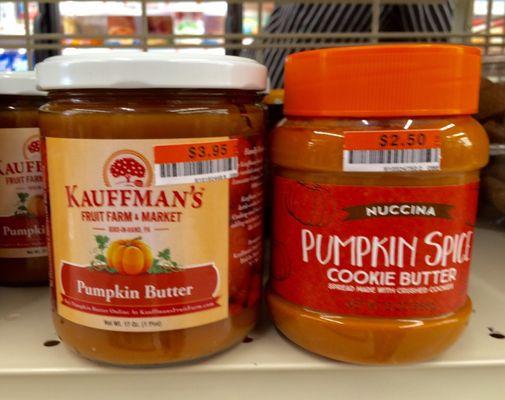 Pumpkin butter & cookie butter-2016