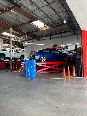 Wife's car for alignment