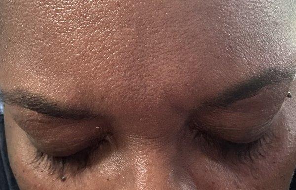 Eyebrow threading and Classic Eyelash Extensions