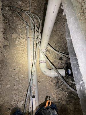 New sewer connections